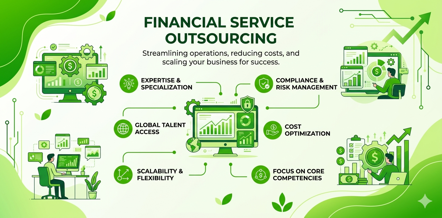 Financial Service Outsourcing: What It Is, What to Outsource, and How to Choose the Right Provider